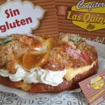 Roscón de Reyes relleno de nata y trufa. Sin gluten. (1000 grs.)